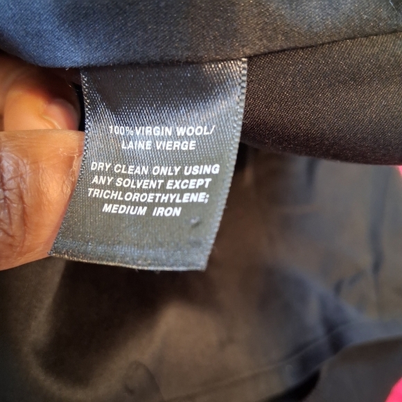 LAFAYETTE 148 NY Black Sleeveless Carlina Zip Front A-Line Dress Size 10 - Picture 8 of 9